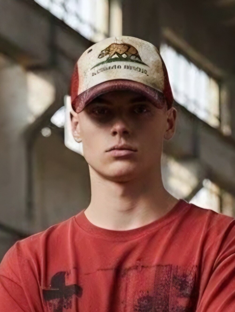 Robin Ruth Cafifornia Bear Mesh Cap